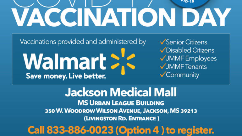 COVID Vaccination Day at Jackson Medical Mall