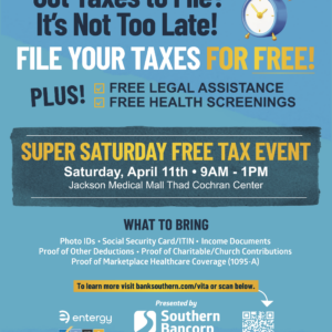 SUPER SATURDAY FREE TAX EVENT