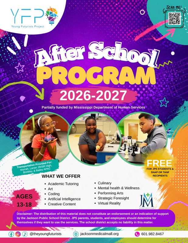 Afterschool Program 2026-2027